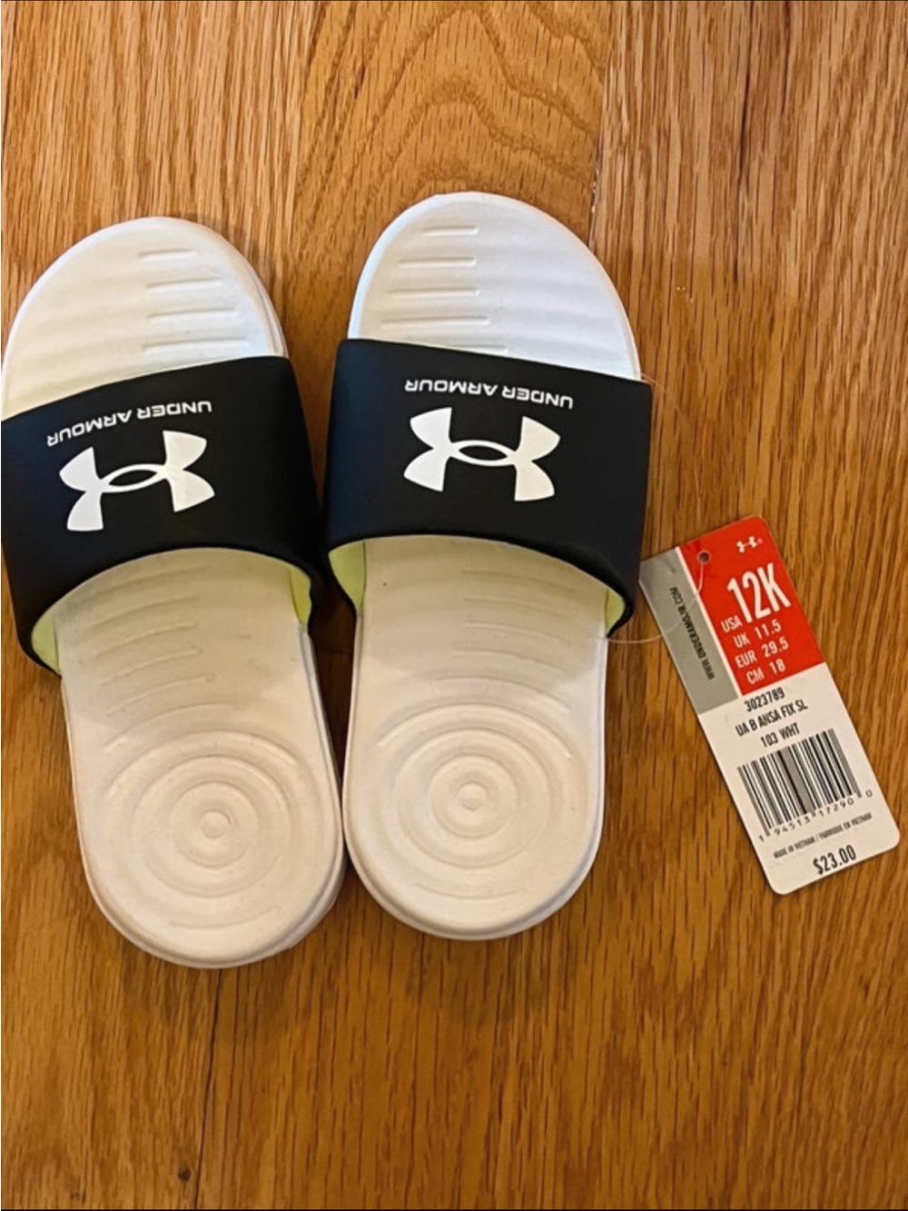Kids Under Armour Slide Sandals